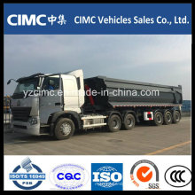 Cimc 3 Axe 30m3 Benne Basculante Semi-Remorque